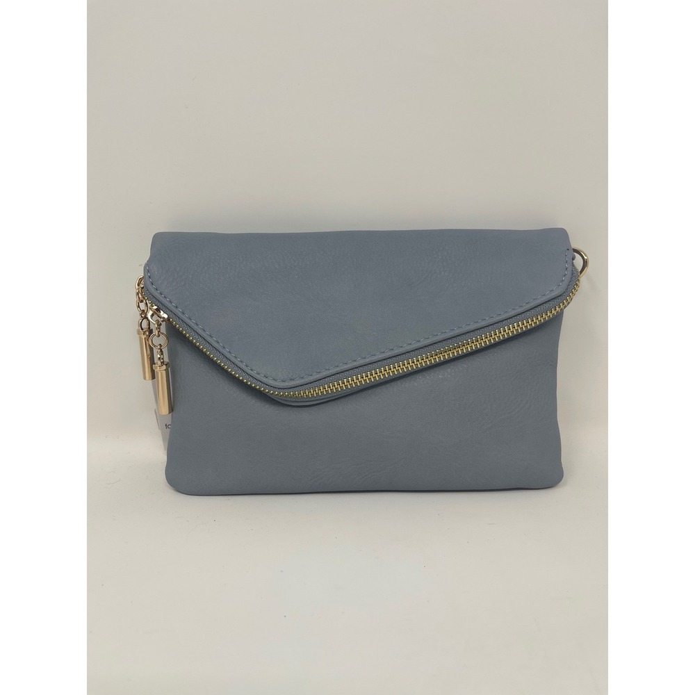Fashion Puzzle Crossbody Bag Women OS Blue New Envelope Clutch Wristlet‎ WU023